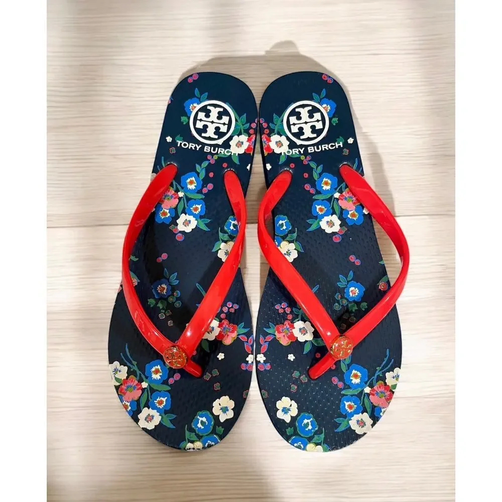 Tory Burch Women’s Thin Flip Flop Sandal Size 8